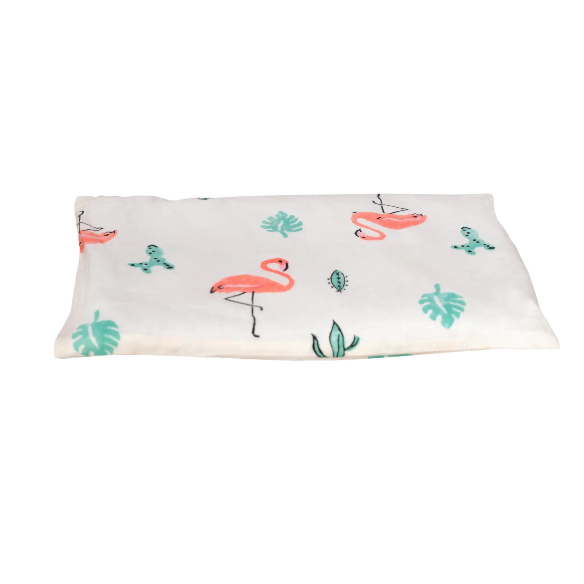 Flamingo mustard pillow