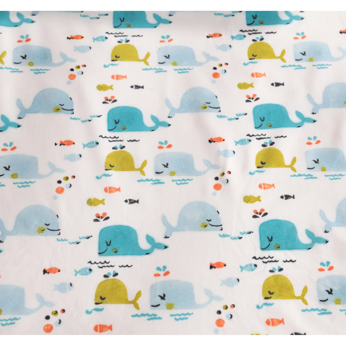 FITTED SHEET SET- WHALE