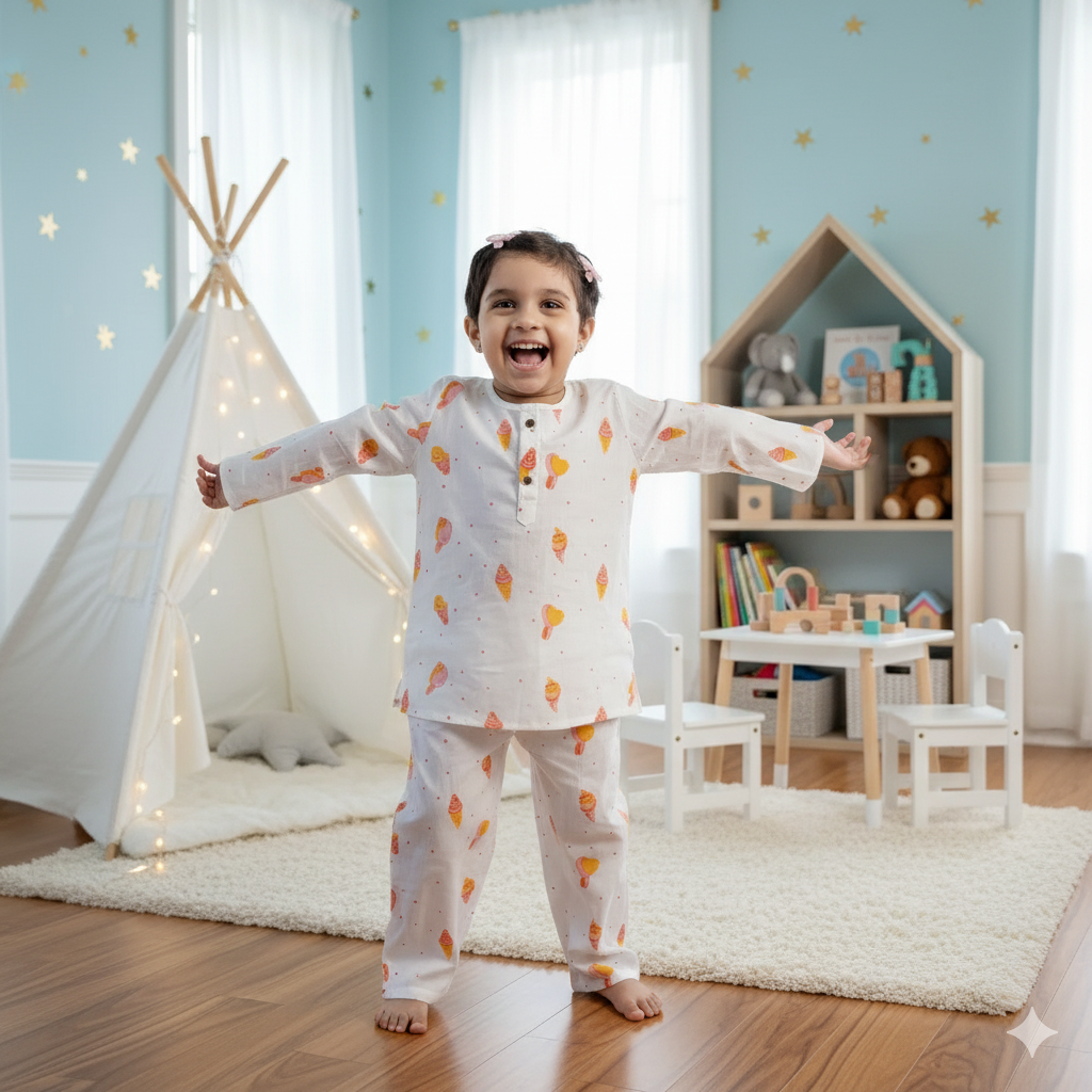 Ice Cream Pajama Set