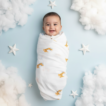 Muslin Swaddle- Giraffe