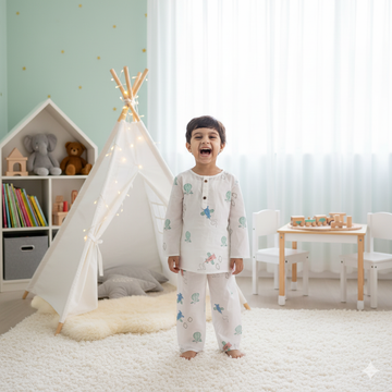 Hot Air Balloon Pajama Set