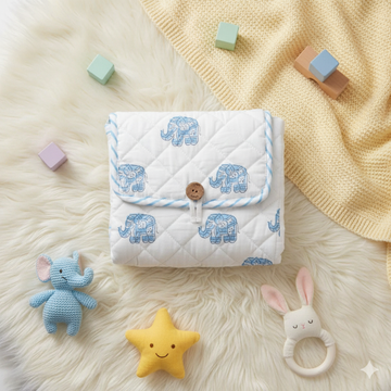 Changing Mat- Blue Elephant