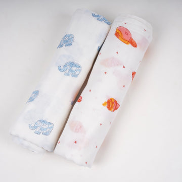 Muslin Swaddle Set of 2