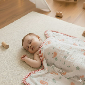 Muslin Dohar- Flamingo