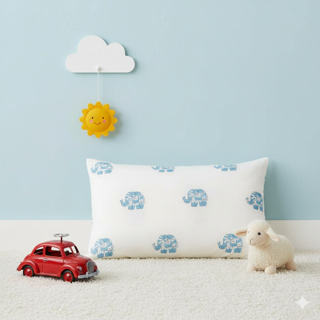 ELEPHANT MUSTARD PILLOW