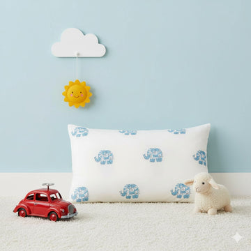 ELEPHANT MUSTARD PILLOW