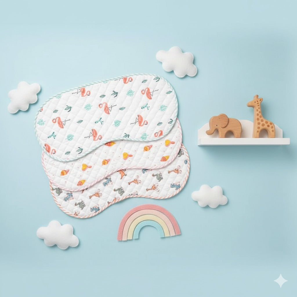 Burp Cloth pack of 3