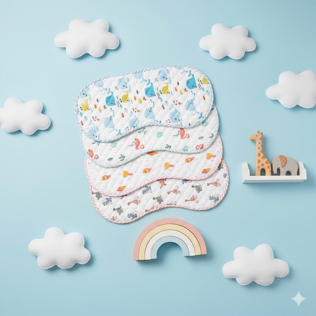 Burp Cloth pack of 4