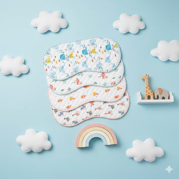 Burp Cloth pack of 4